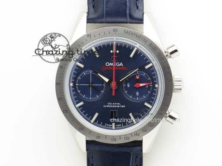 0326 Breathable Seamaster Professional Chrono RG Black Ceramic Black Dial On Black Gummy Strap A 8214